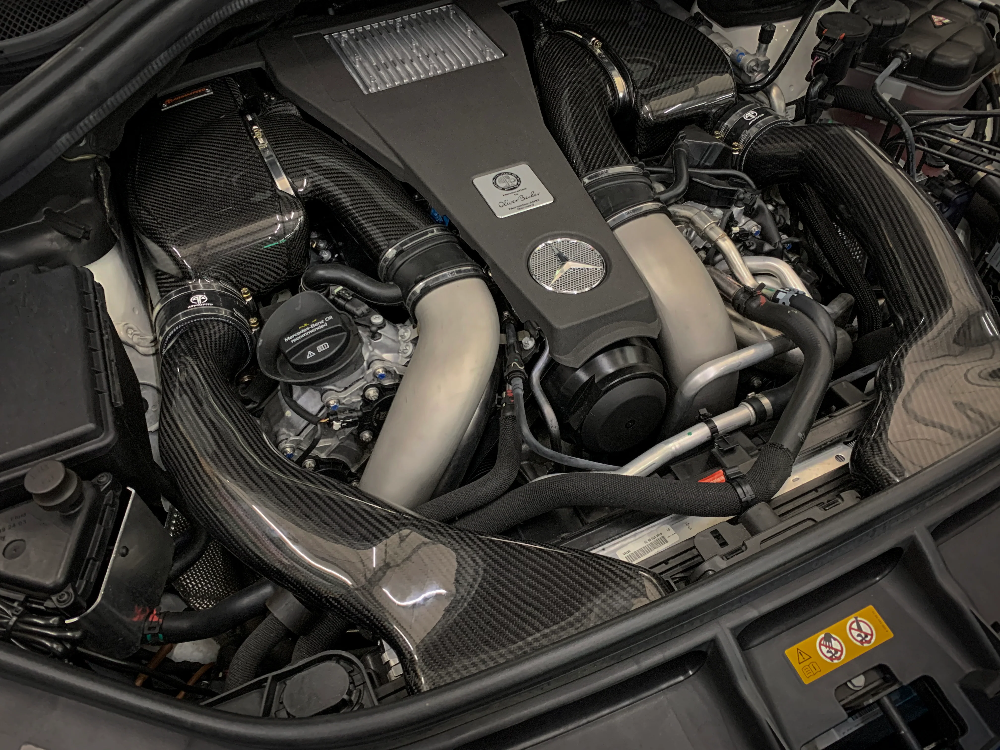 ARMASPEED Mercedes-Benz GLE Class AMG GLE 63 | W166 | Carbon Fiber Cold Air Intake - Image 4