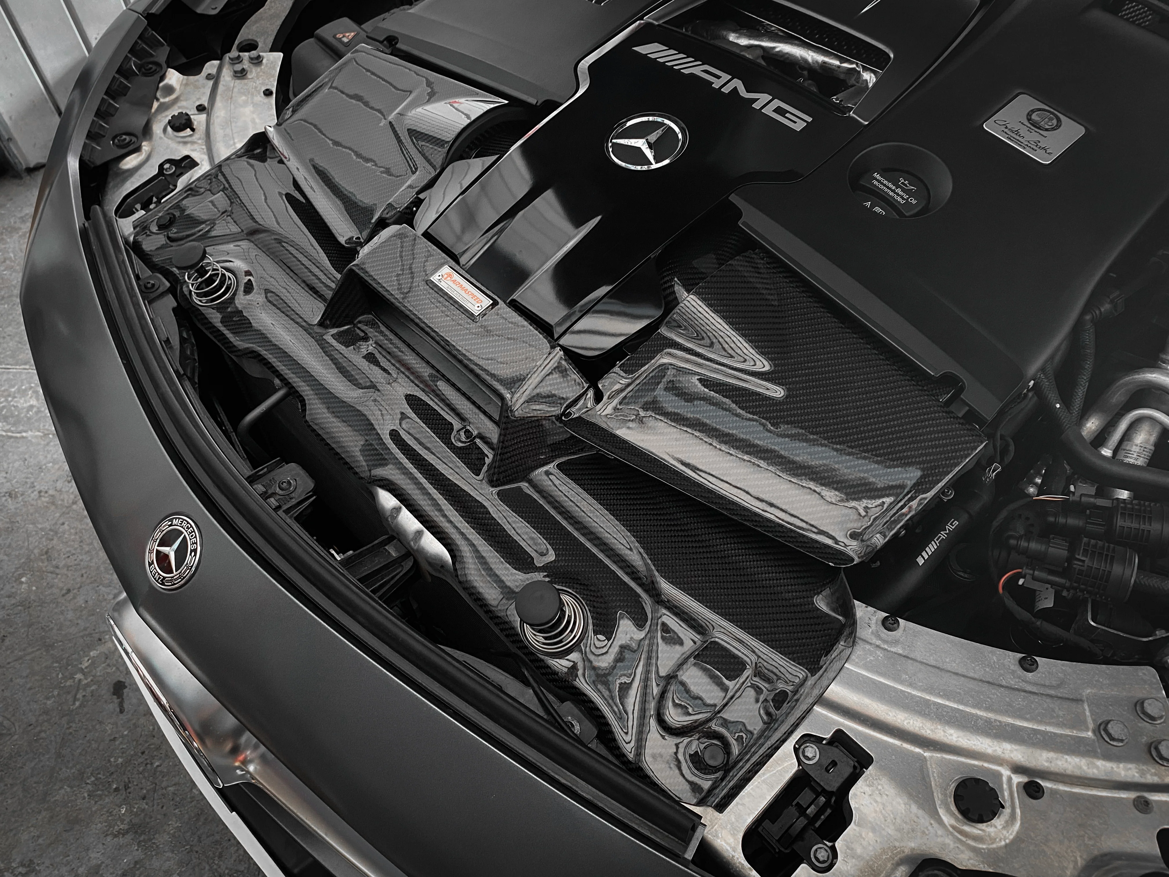 ARMASPEED Mercedes-Benz E Class AMG E63 / E63S | W213 | Carbon Fiber Cold Air Intake - Image 4