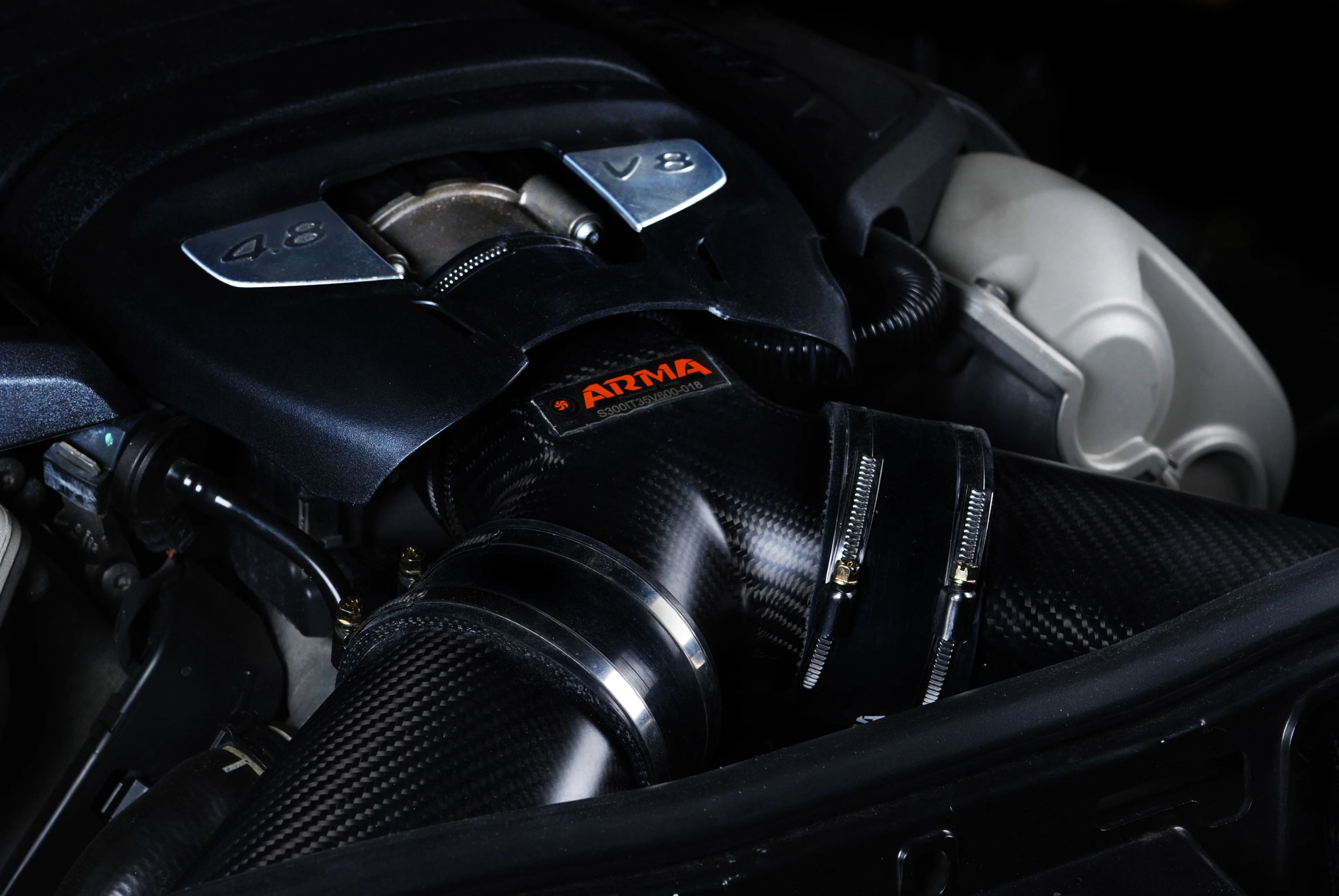 ARMASPEED Porsche Panamera | Carbon Fiber Cold Air Intake - Image 2