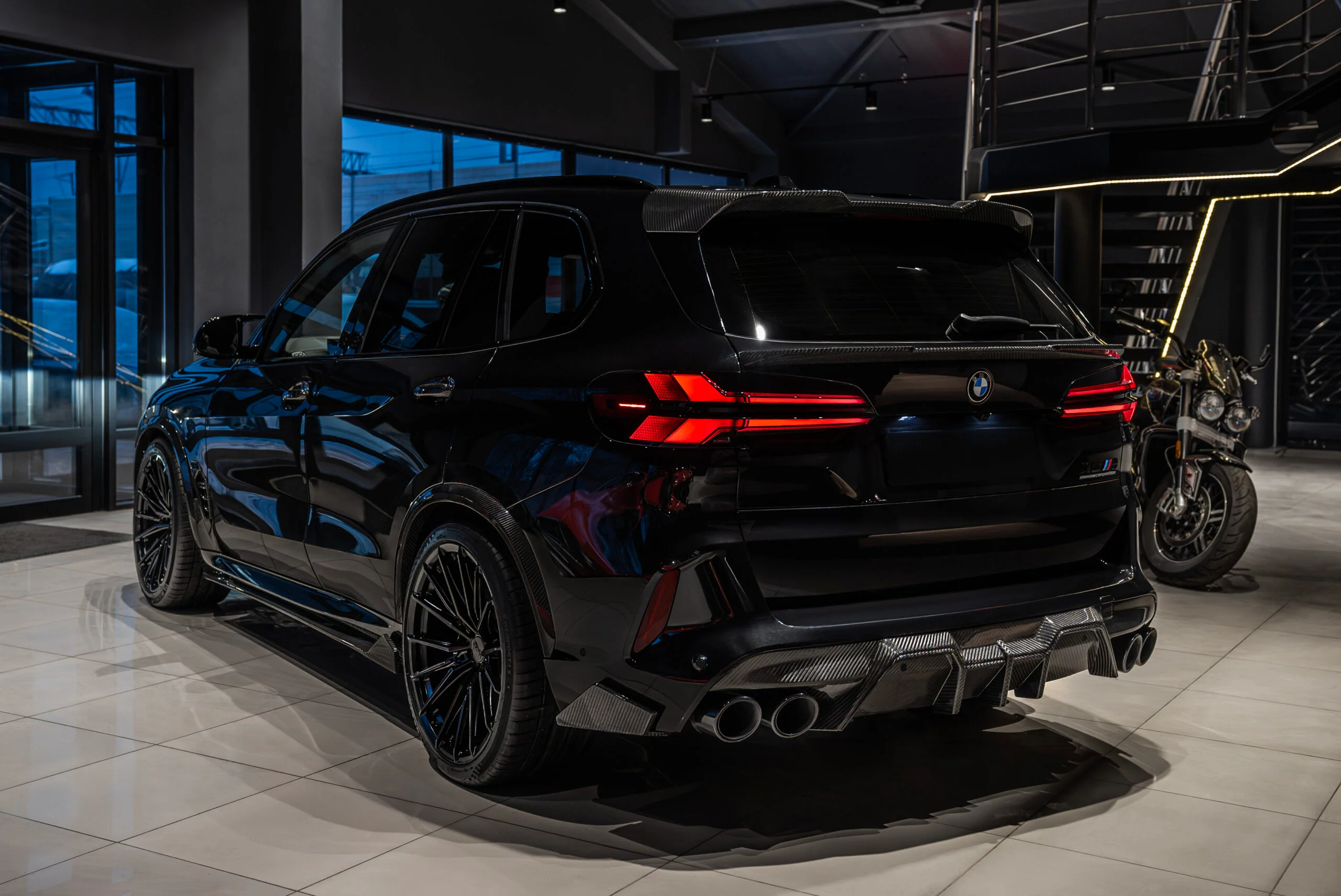 RNG Design BMW X5M LCI | F95 | Carbon Roof Spoiler - Image 4