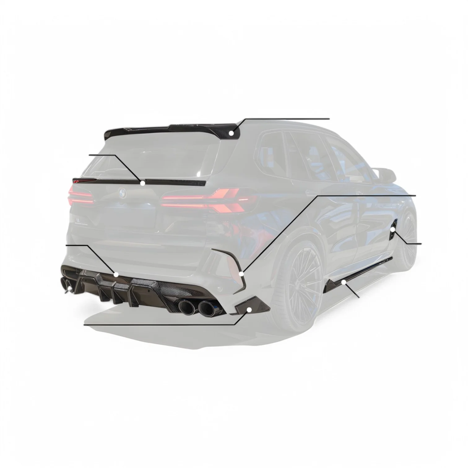 RNG Design BMW X5M LCI | F95 | Carbon Wide-Body Kit - Image 2