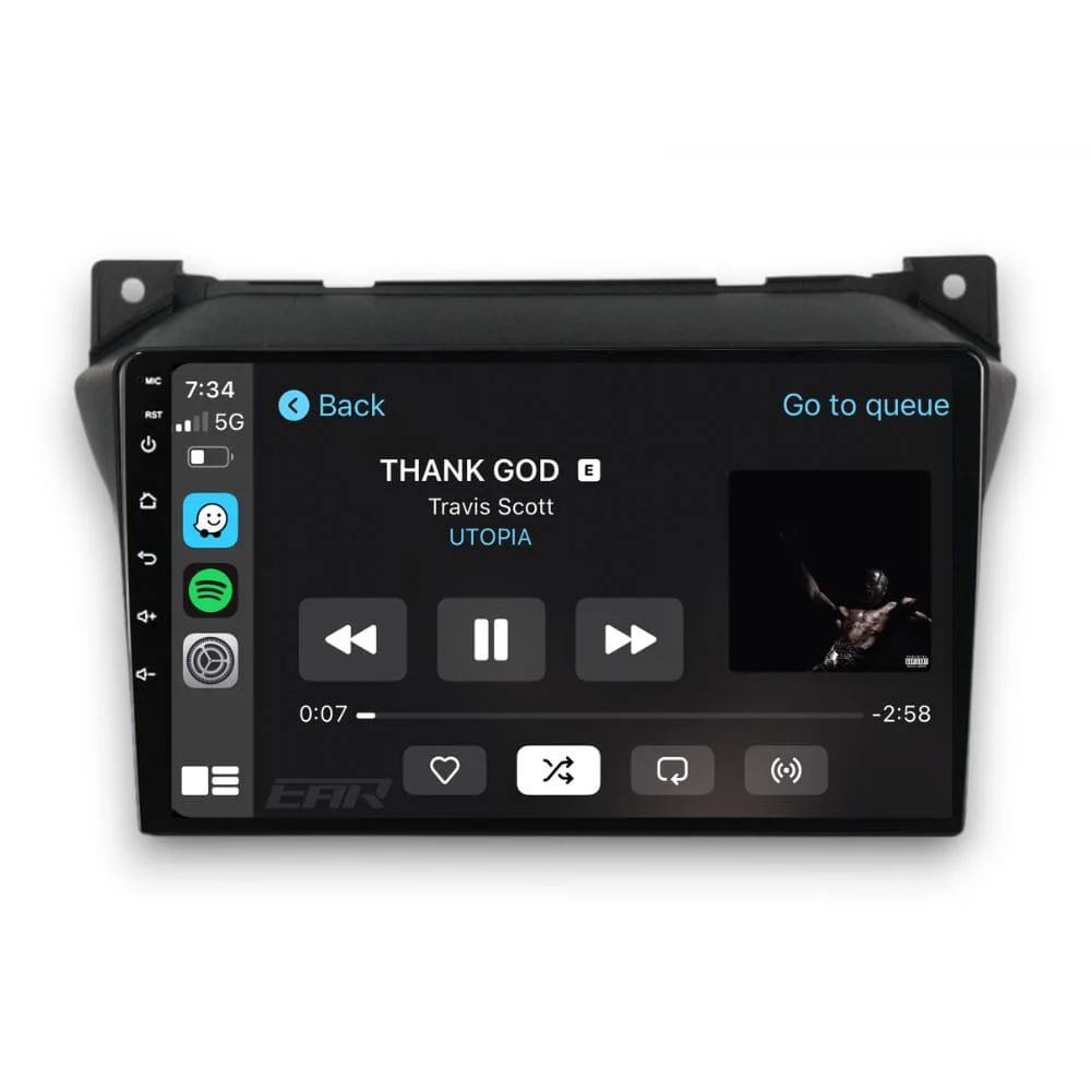 Suzuki Alto (2009 - 2016) Multimedia 9" Touchscreen Display + Built-In Wireless Carplay & Android Auto - Image 3
