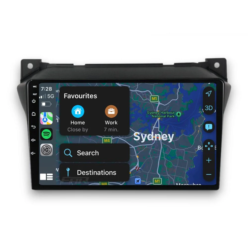 Suzuki Alto (2009 - 2016) Multimedia 9" Touchscreen Display + Built-In Wireless Carplay & Android Auto - Image 5
