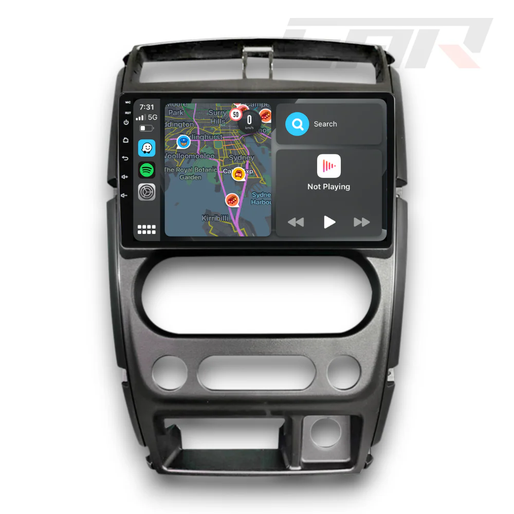 Suzuki Jimny (2005 - 2018) Multimedia 9" Touchscreen Display + Built-In Wireless Carplay & Android Auto - Image 4