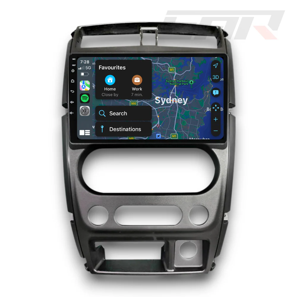 Suzuki Jimny (2005 - 2018) Multimedia 9" Touchscreen Display + Built-In Wireless Carplay & Android Auto - Image 5