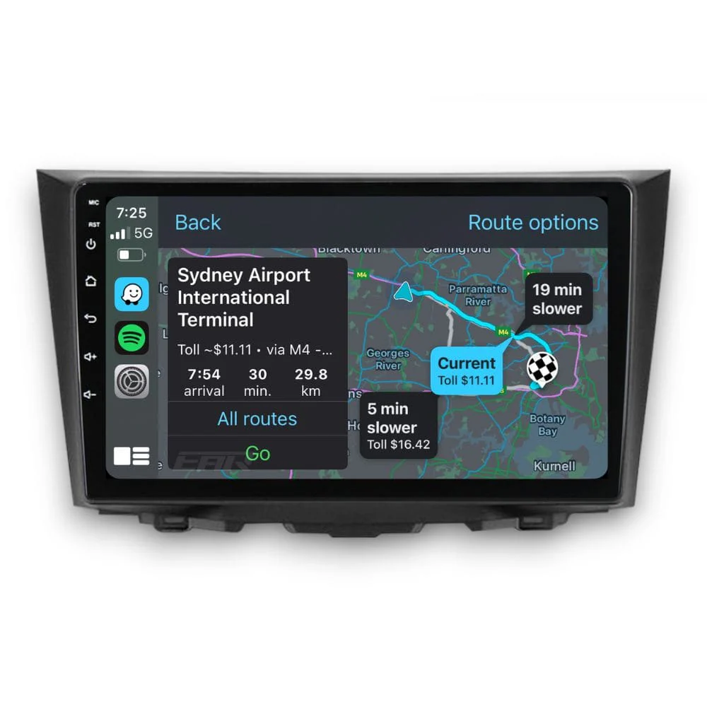 Suzuki Kizashi (2009 - 2015) Multimedia 9" Touchscreen Display + Built-In Wireless Carplay & Android Auto - Image 2