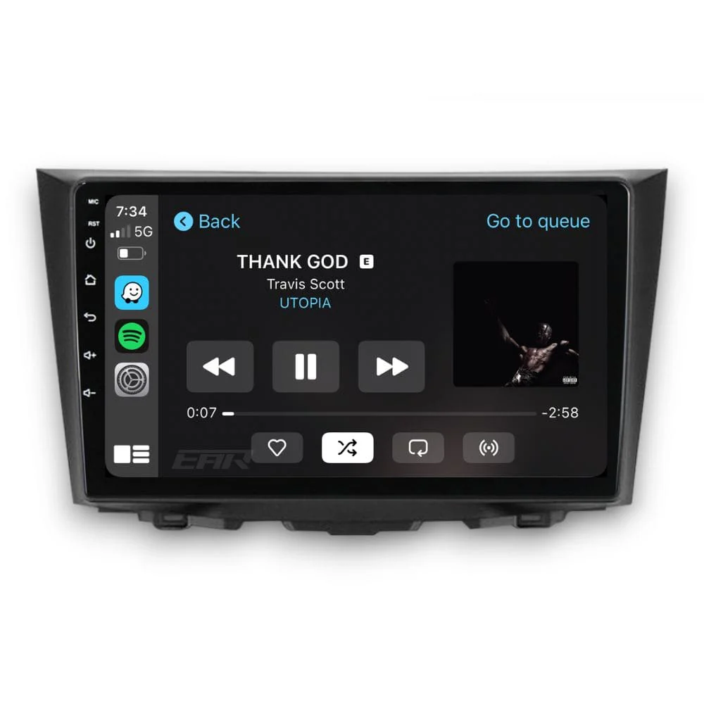 Suzuki Kizashi (2009 - 2015) Multimedia 9" Touchscreen Display + Built-In Wireless Carplay & Android Auto - Image 3