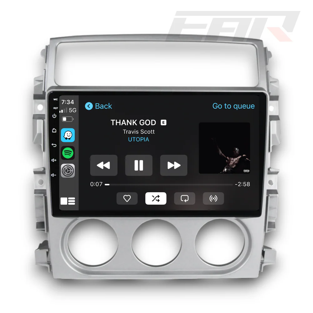 Suzuki Liana (2004 - 2008) Multimedia 9" Touchscreen Display + Built-In Wireless Carplay & Android Auto - Image 3