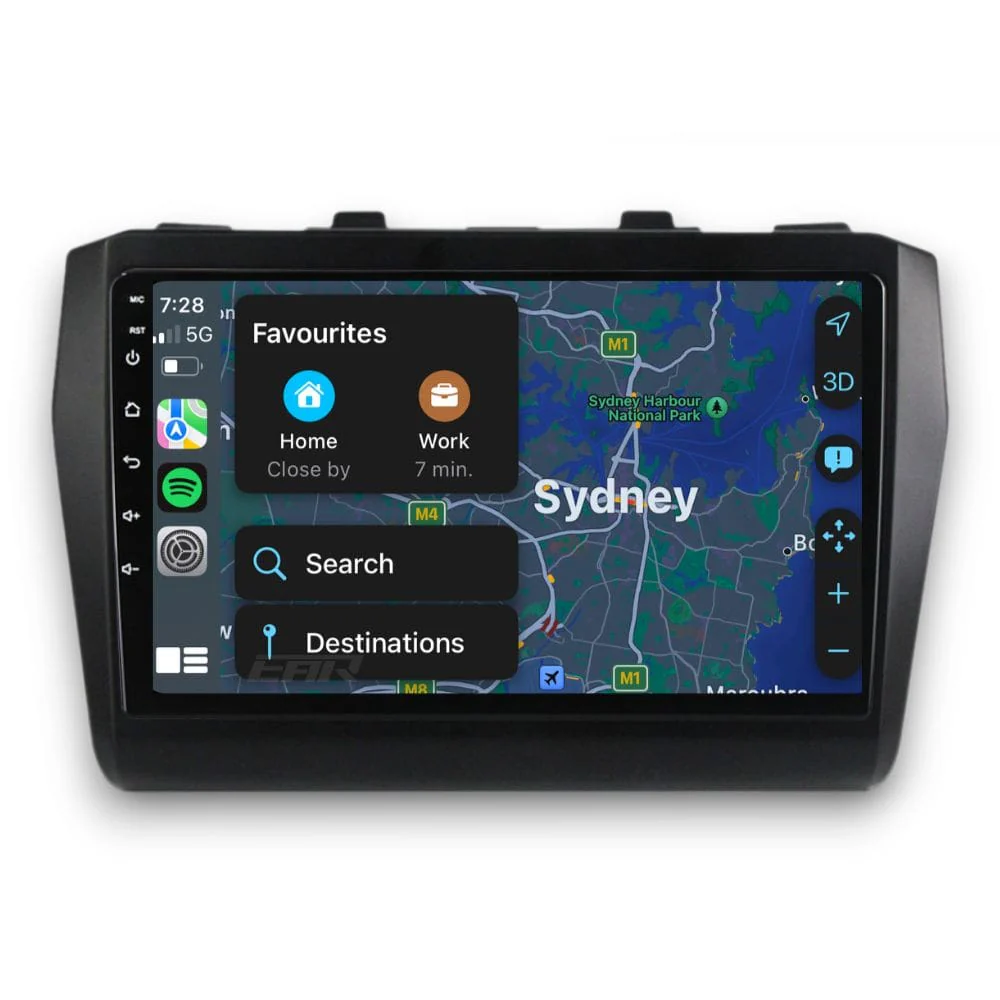 Suzuki Swift (2017 - 2022) Multimedia 9" Touchscreen Display + Built-In Wireless Carplay & Android Auto - Image 5