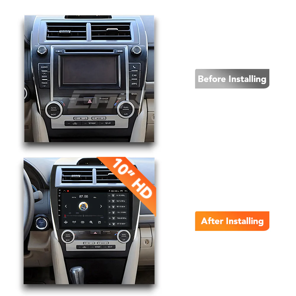 Toyota Camry/Aurion (2012 - 2017) Multimedia 10" Touchscreen Display + Built-In Wireless Carplay & Android Auto - Image 6