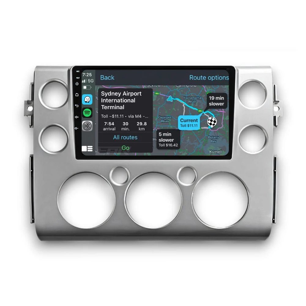 Toyota FJ Cruiser (2006 - 2020) Multimedia 9" Touchscreen Display + Built-In Wireless Carplay & Android Auto - Image 2