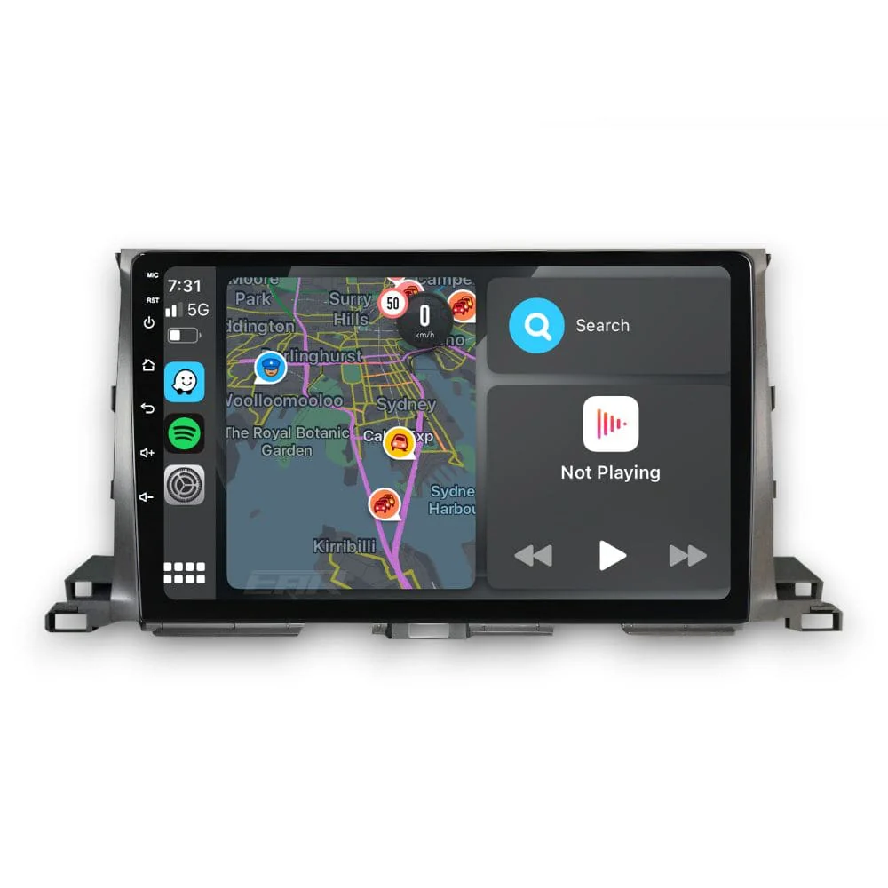 Toyota Highlander/Kluger (2014 - 2019) Multimedia 10" Touchscreen Display + Built-In Wireless Carplay & Android Auto - Image 4