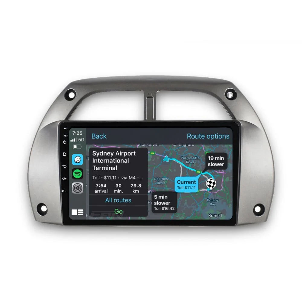 Toyota RAV4 (2001 - 2006) Multimedia 9" Touchscreen Display + Built-In Wireless Carplay & Android Auto - Image 2