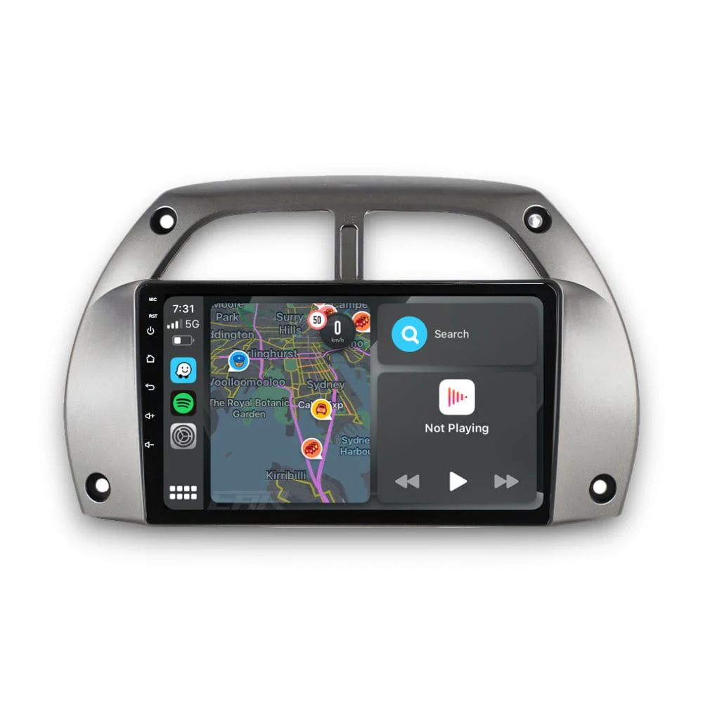 Toyota RAV4 (2001 - 2006) Multimedia 9" Touchscreen Display + Built-In Wireless Carplay & Android Auto - Image 4