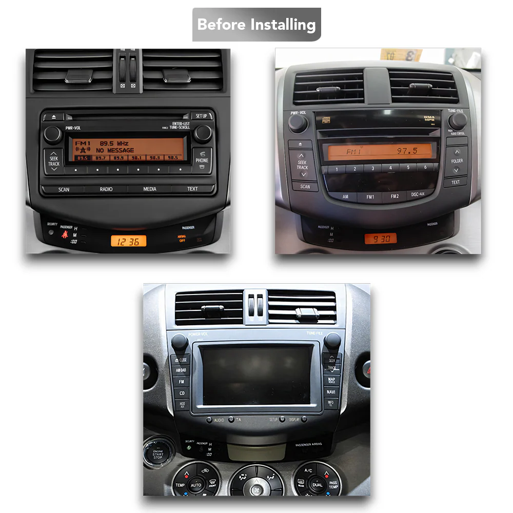 Toyota RAV4 (2006 - 2013) Multimedia 9" Touchscreen Display + Built-In Wireless Carplay & Android Auto - Image 6