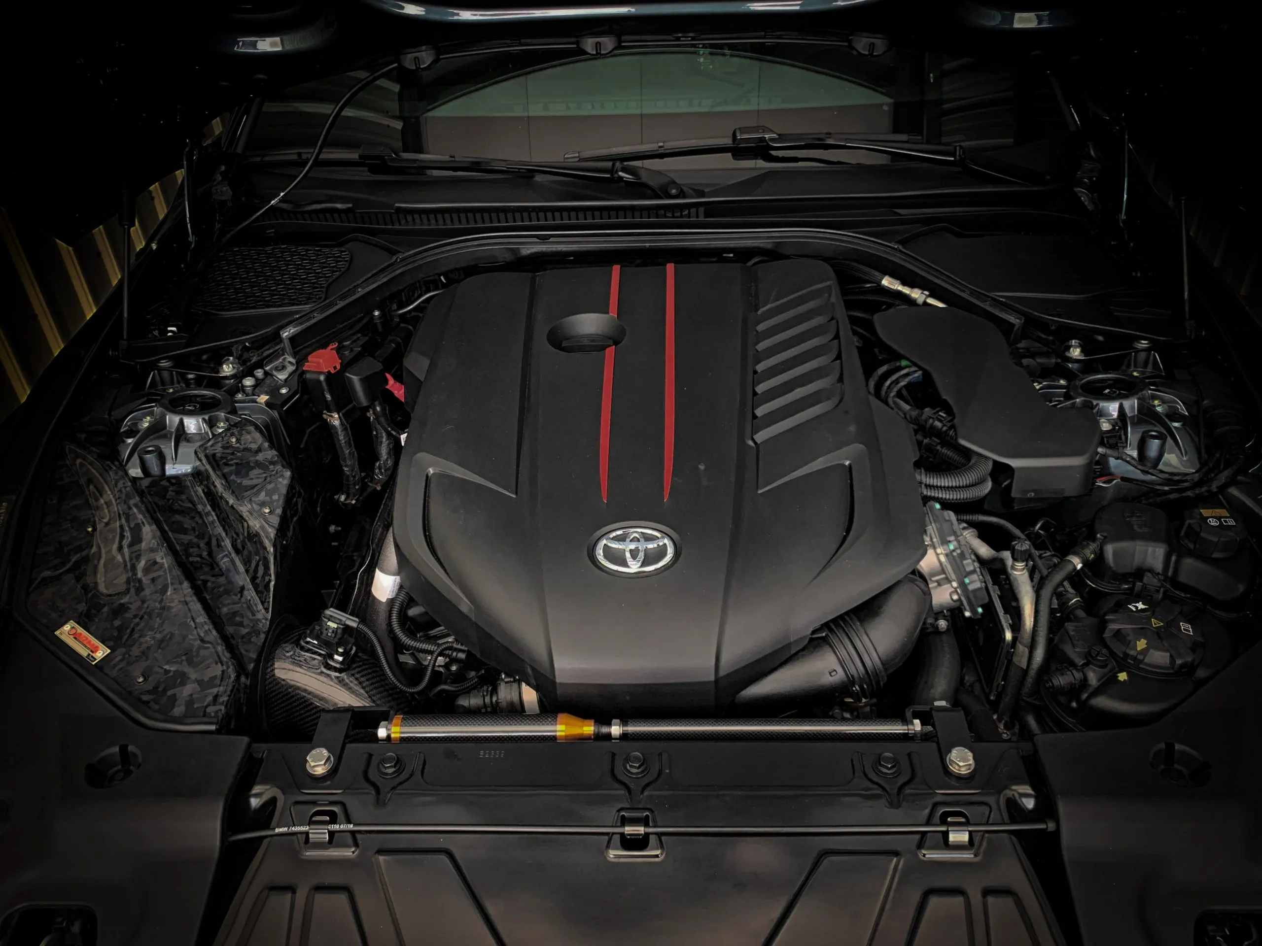 ARMASPEED Toyota Supra | A90 MK5 3.0 | Carbon Fiber Cold Air Intake - Image 7