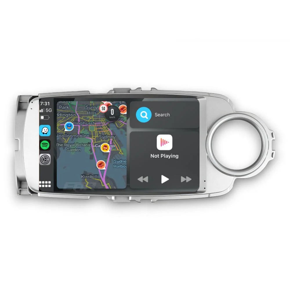 Toyota Yaris (2012 - 2017) Multimedia 9" Touchscreen Display + Built-In Wireless Carplay & Android Auto - Image 4