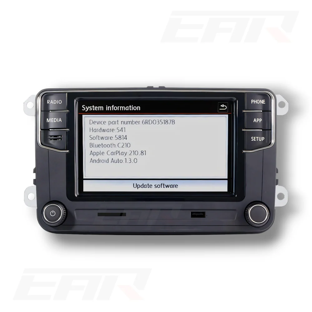 Volkswagen 6.5" Touchscreen + Carplay/Android Auto | 2003 - 2013 - Image 4