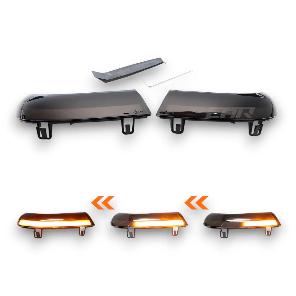 Volkswagen Golf/Jetta/Passat Mk5 Dynamic Sequential Smoked Mirror Indicator Blinker | 2001 - 2013 - Image 2