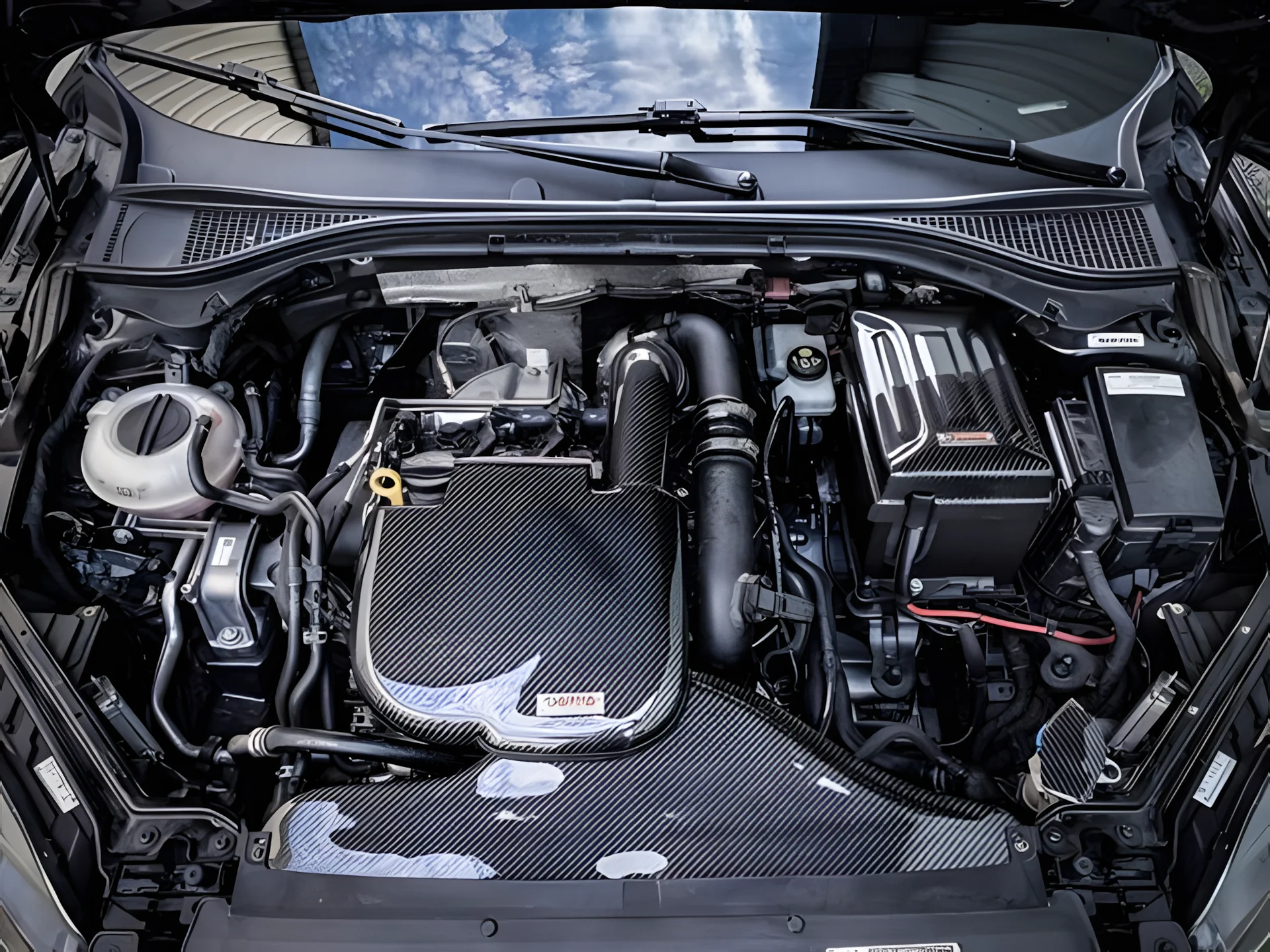 ARMASPEED Volkswagen Golf Mk7 1.2/1.4TSI | Carbon Fiber Cold Air Intake - Image 3