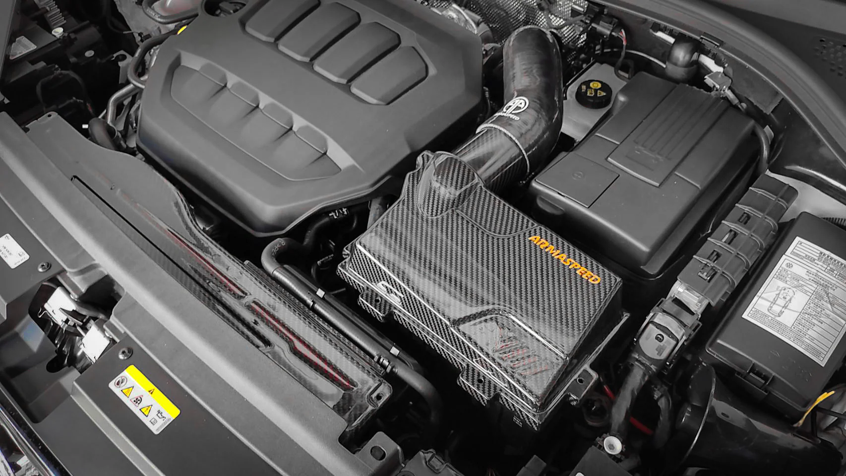 ARMASPEED Volkswagen Tiguan R MK2.5 | Carbon Fiber Cold Air Intake - Image 7